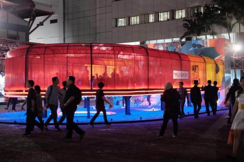 Ada Kios Pecel Lele Di Tengah Java Jazz Festival 2020